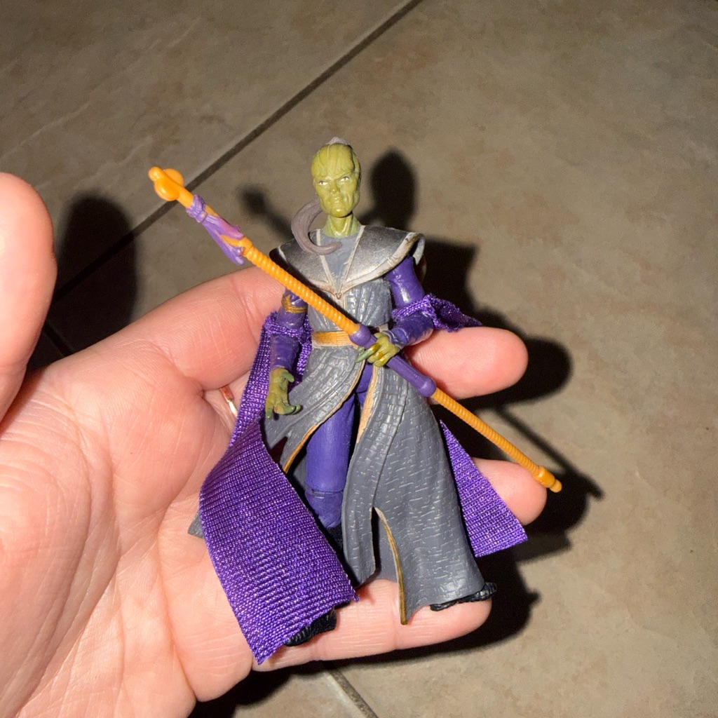 Star Wars Purple And Gray Action Figure